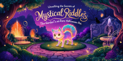 Mystical Riddles: Unveiling the Secrets of the Garden’s Rare Halloween Pet