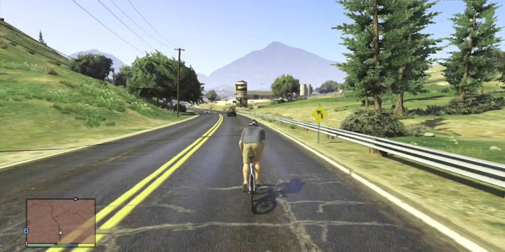 GTA 5 bike ride