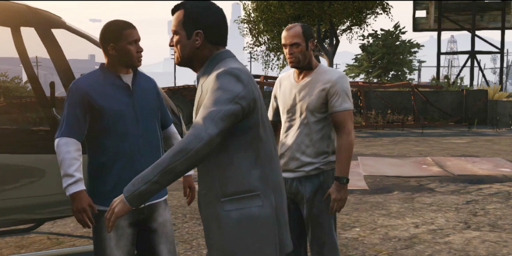 GTA 5 game scene