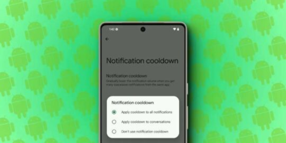 Notification Cooldown screen smartphone